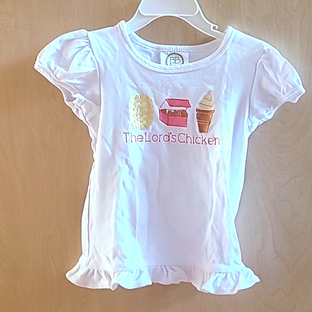 Girls Embroidered Top